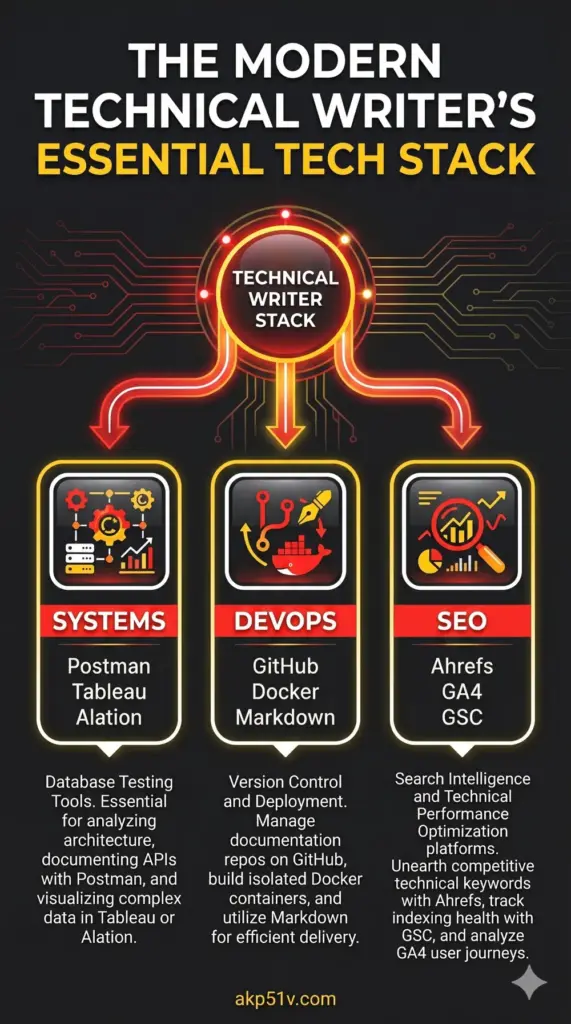 Infographic - What tools do technical content writers use for research and SEO? Akp51v (AK Patil) answers